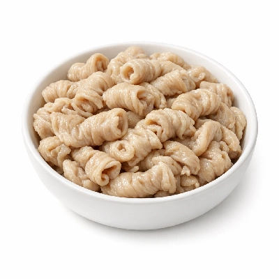 Pork fresh variety meats and by-products chitterlings cooked simmered