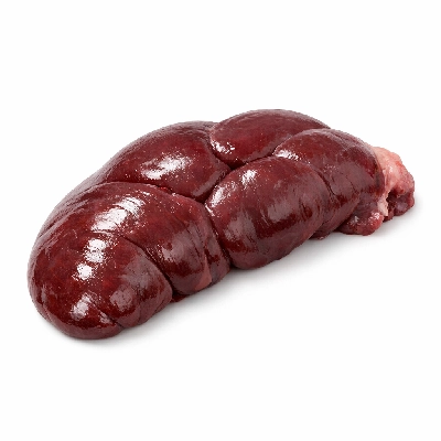 Pork fresh variety meats and by-products spleen raw