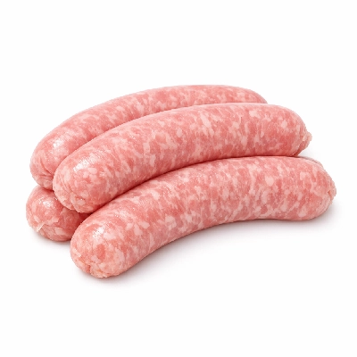 Pork sausage fresh raw