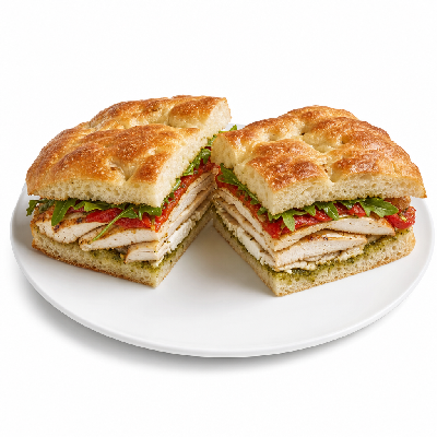 Portillo's Barnelli's Sandwiches Chicken Focaccia