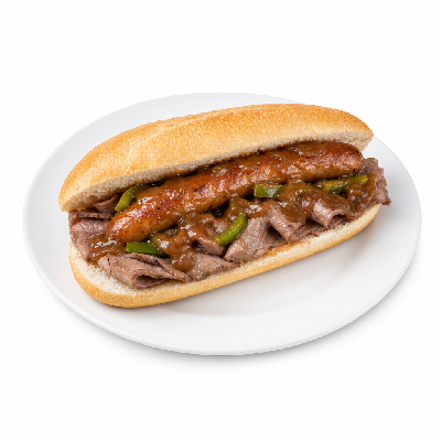 Portillo's Beef-N-Sausage Sandwiches Big Beef