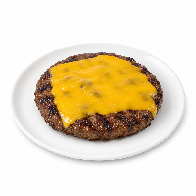 Portillo's Char-Broiled Burgers Slice of American Cheese