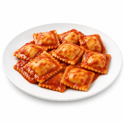 Portillo's Pastas Double Stuffed Cheese Ravioli with Marinara
