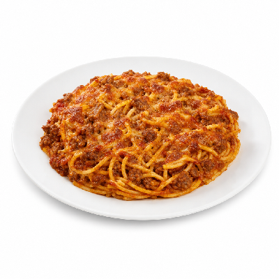 Portillo's Pastas Oven Baked Spaghetti with Meat Sauce