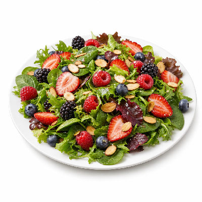 Portillo's Salads Fresh Berry & Toasted Almond (Full Salad) without Dressing