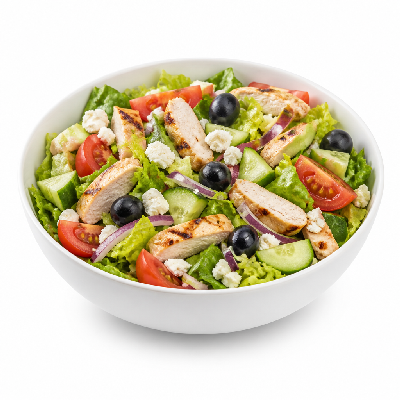 Portillo's Salads Greek with Chicken (Full Salad) without Dressing