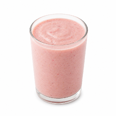 Potbelly Dessert Drinks Strawberry Banana Smoothie 16 Oz