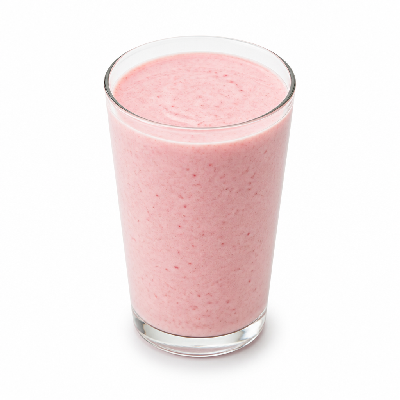 Potbelly Dessert Drinks Strawberry Shake 16 Oz