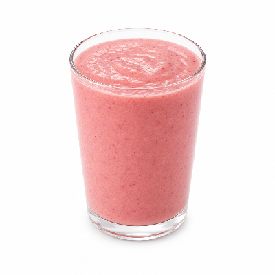 Potbelly Dessert Drinks Strawberry Smoothie 16 Oz