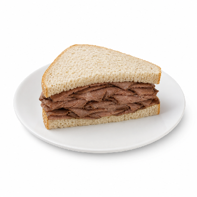 Potbelly Roast Beef Sandwich Half