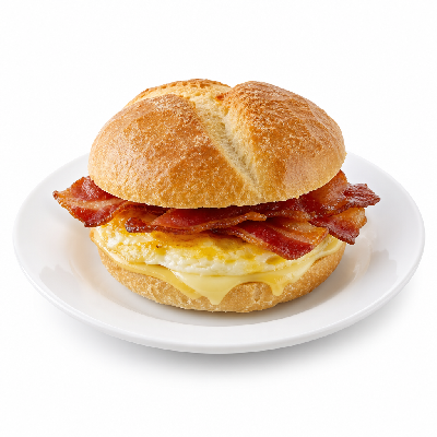 Potbelly Sandwich Breakfast Bacon Egg and Cheese Original