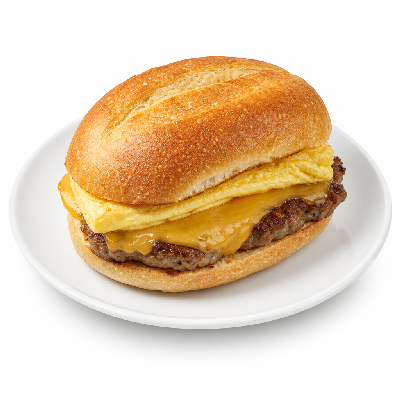 Potbelly Sandwich Breakfast Sausage Egg and Cheese Bigs