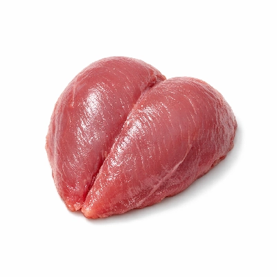 Poultry products ruffed grouse breast meat skinless raw