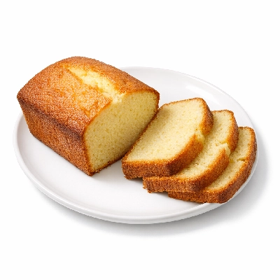 Pound cake, enriched flour