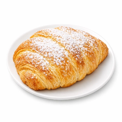 Powdered sugar-coated pastry