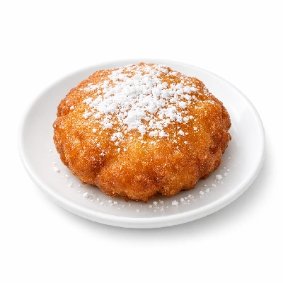 Powdered Sugar Fritter
