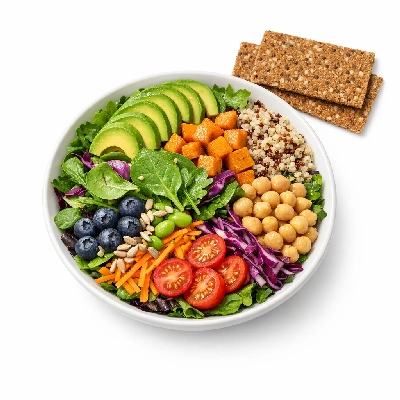 Powerhouse Salad & Two Crispbreads