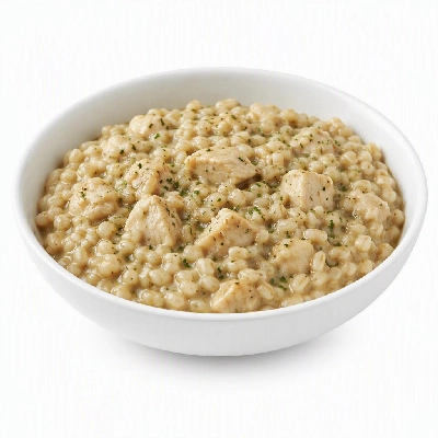 President's Choice Blue Menu Barley Risotto with Herbed Chicken