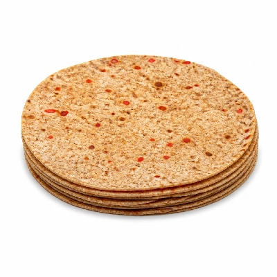 President's Choice Blue Menu Breads Whole Grain Chipotle & Red Pepper Tortillas