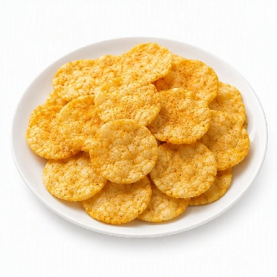 President's Choice Blue Menu Rice & Corn Crisps Thai Curry