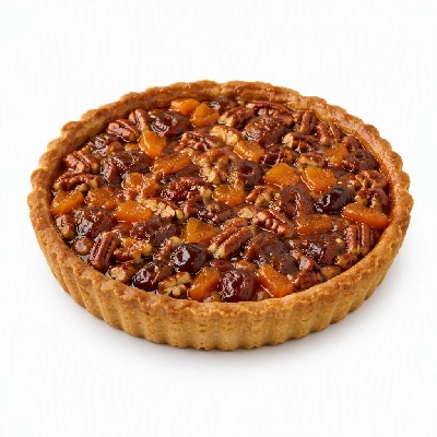 President's Choice Date Pecan and Apricot Tart