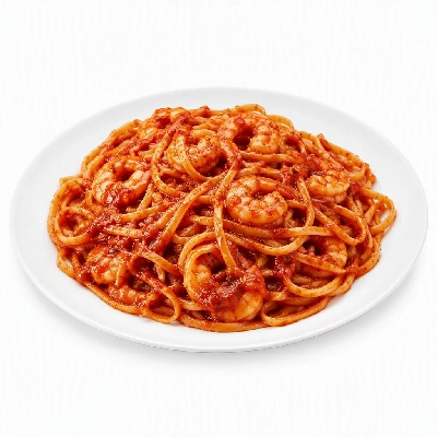 President's Choice Frozen Foods Blue Menu Linguine with Shrimp Marinara