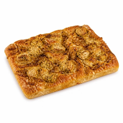 President's Choice Frozen Foods Caramelized Onion and Pesto Chicken Focaccia