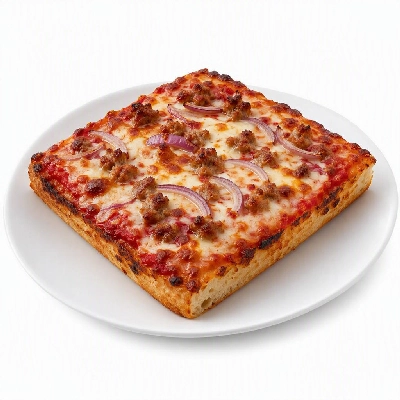 President's Choice Frozen Foods New York Sicilian Pizza Spicy Sausage & Red Onion