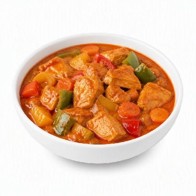 President's Choice Frozen Foods Thai Combo Red Curry Chicken Main Dish