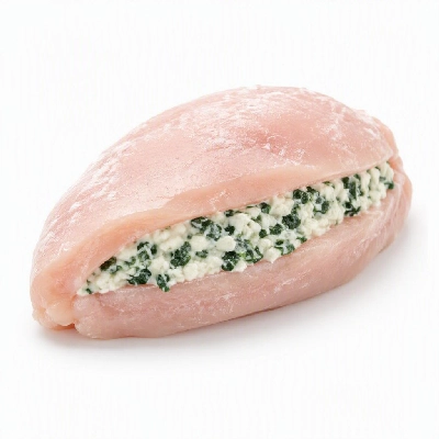 President's Choice Frozen Meat Blue Menu Spinach & Ricotta Stuffed Chicken Breasts