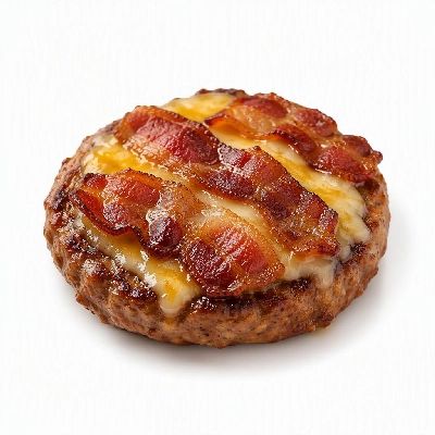 President's Choice Frozen Meat Chicken Club Thick & Cheesy Burgers with Bacon