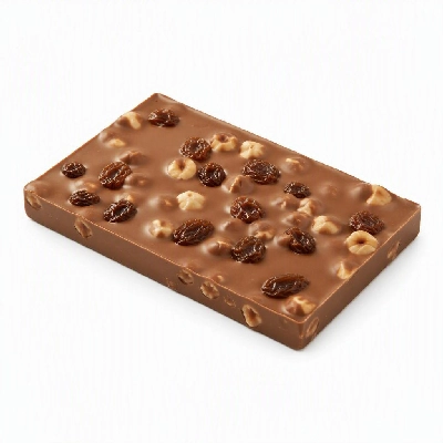 President's Choice Organics European Raisins & Hazelnuts Milk Chocolate
