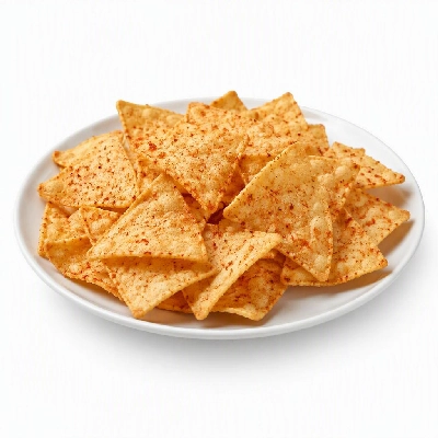 President's Choice Premium White Corn Tortilla Chips Chili & Lime Flavour