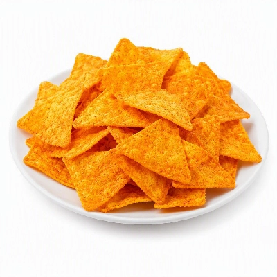 President's Choice Rebellos Tortilla Chips Zesty Cheese Flavour