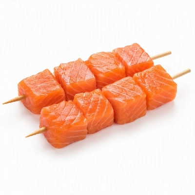 President's Choice Seafood Blue Menu Atlantic Salmon Skewers