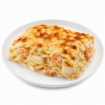 President's Choice Seafood Lasagna with Shrimp Lobster and Scallops