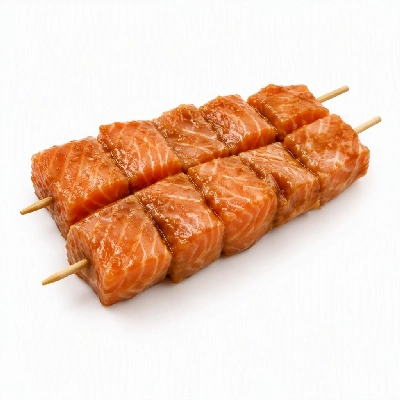 President's Choice Seafood Miso Atlantic Salmon Skewers