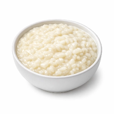 Puddings rice dry mix prepared with whole milk