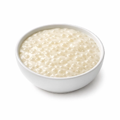 Puddings tapioca dry mix prepared with 2% milk