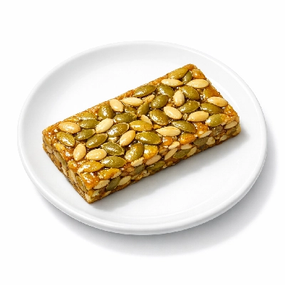 Pumpkin kernel bars with honey