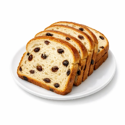Bread raisin unenriched