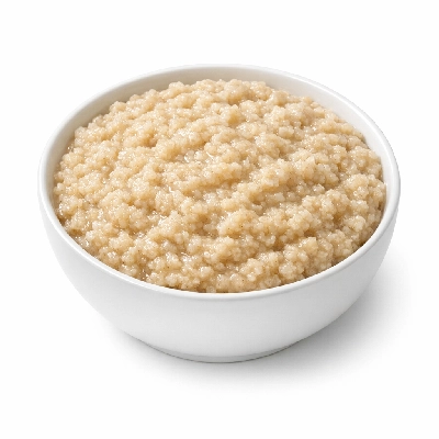 Cereals ralston cooked with water salt