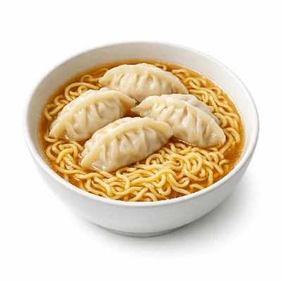 Ramen with Dumplings