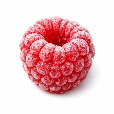 Raspberries frozen red sweetened