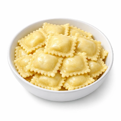 Ravioli cheese-filled canned
