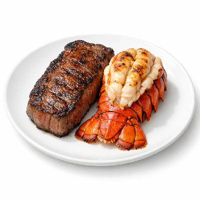 Red Lobster Dinner Menu NY Strip and Rock Lobster Tail