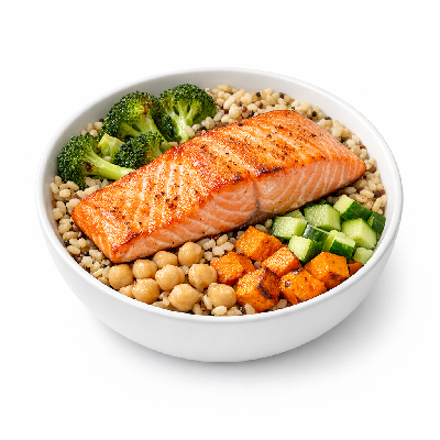 Red Lobster Harvest Salmon Power Bowl