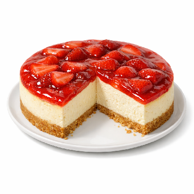 Red Lobster Strawberry Vanilla Bean Cheesecake