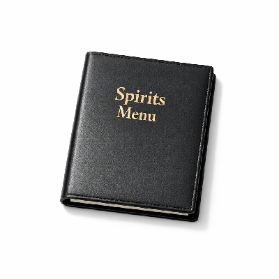 Red Lobster Tabletop Book Menu Spirits 80 Proof Distilled