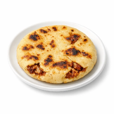 Restaurant latino pupusas del cerdo (pupusas pork)